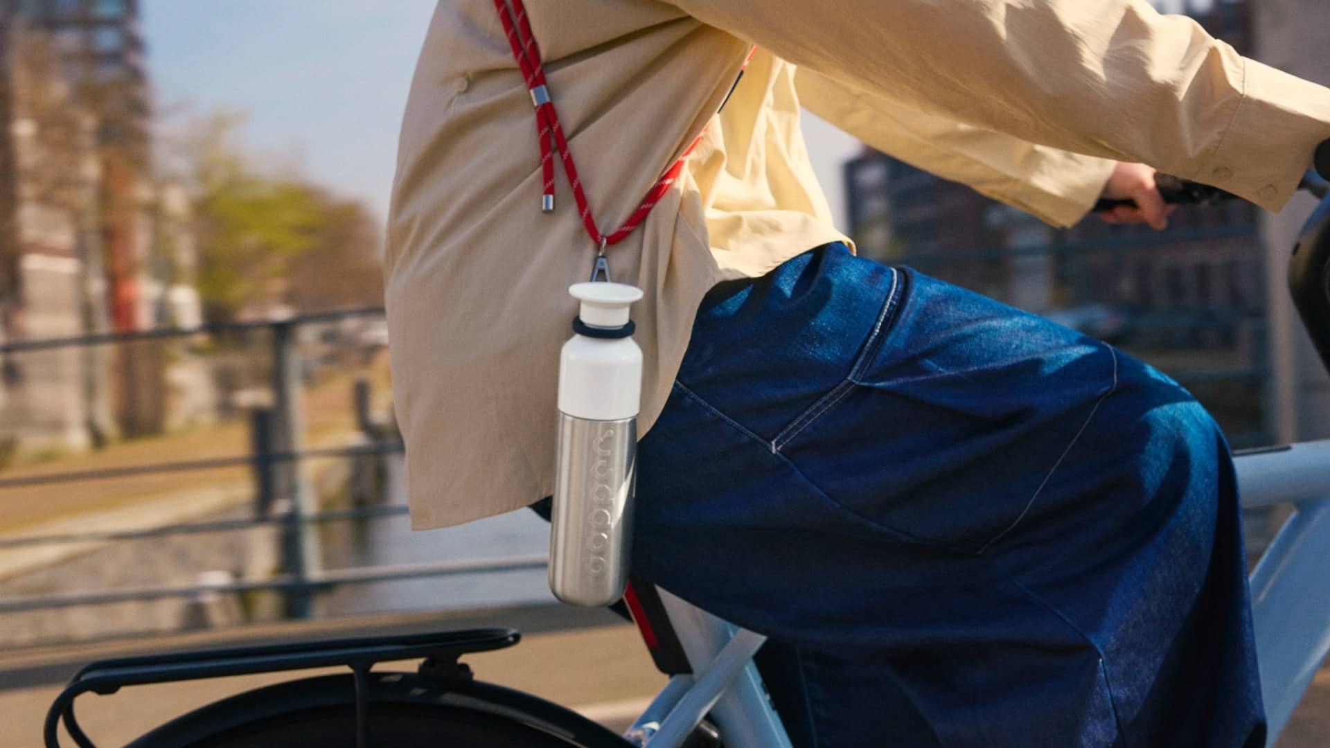 7443 Dopper Cord Silver Red Lifestyle Outdoor Cycle
