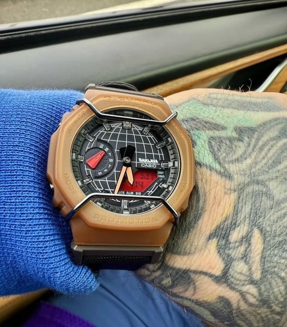 Casio x Action Bronson x G-Shock GA-2100 « Desert King »