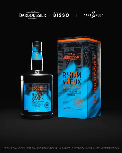 RHUM vieux XO DARBOUSSIER x BISSO « ART 2 RUE »