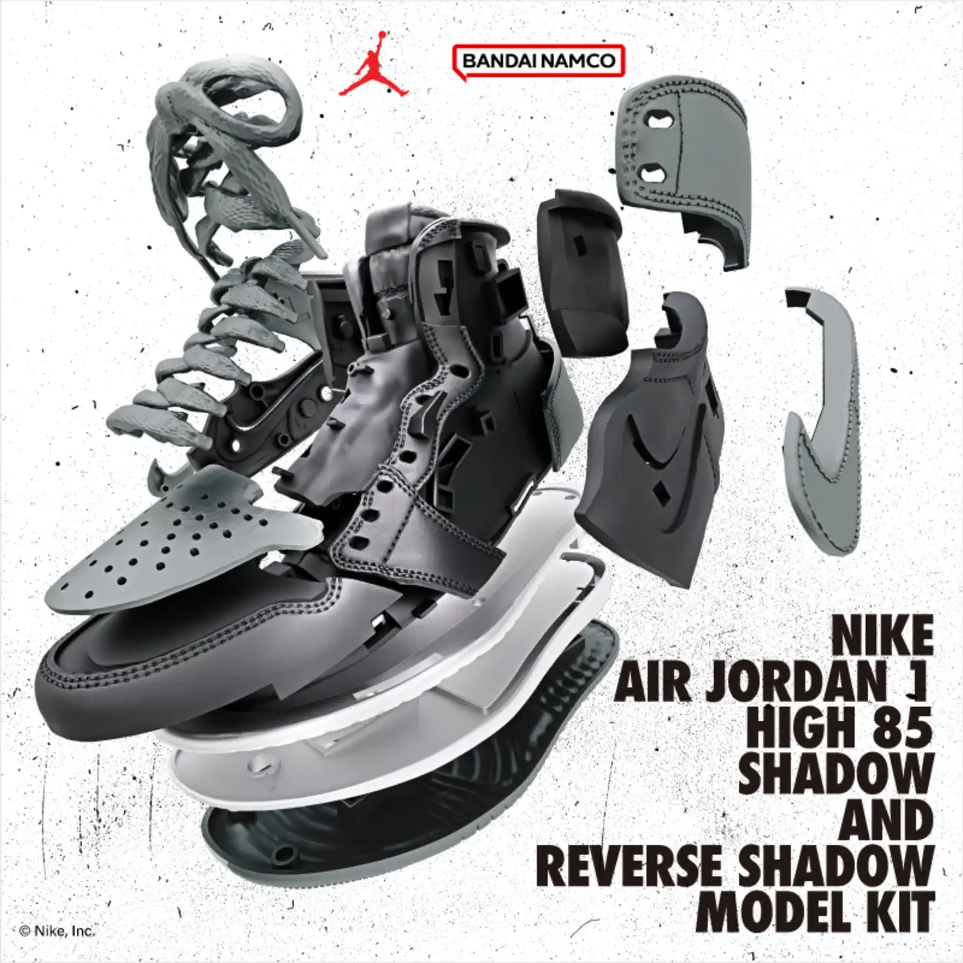 Bandai Namco et Jordan Brand vont sortir des maquettes miniatures de la Air Jordan 1., photo 1