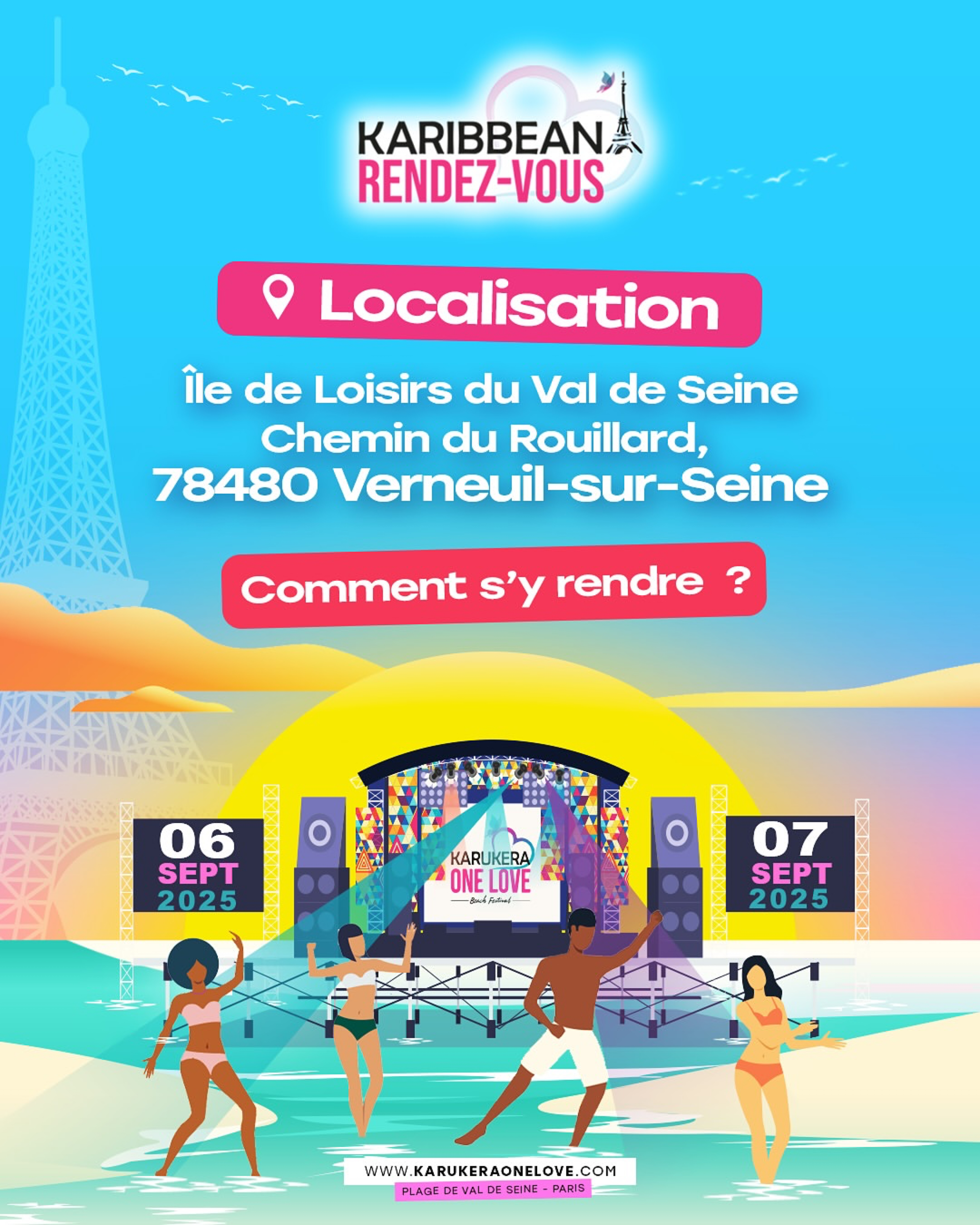 Karukera One Love revient à Paris les 6 et 7 septembre 2025 : le rendez-vous caribéen de l’été européen, photo 2