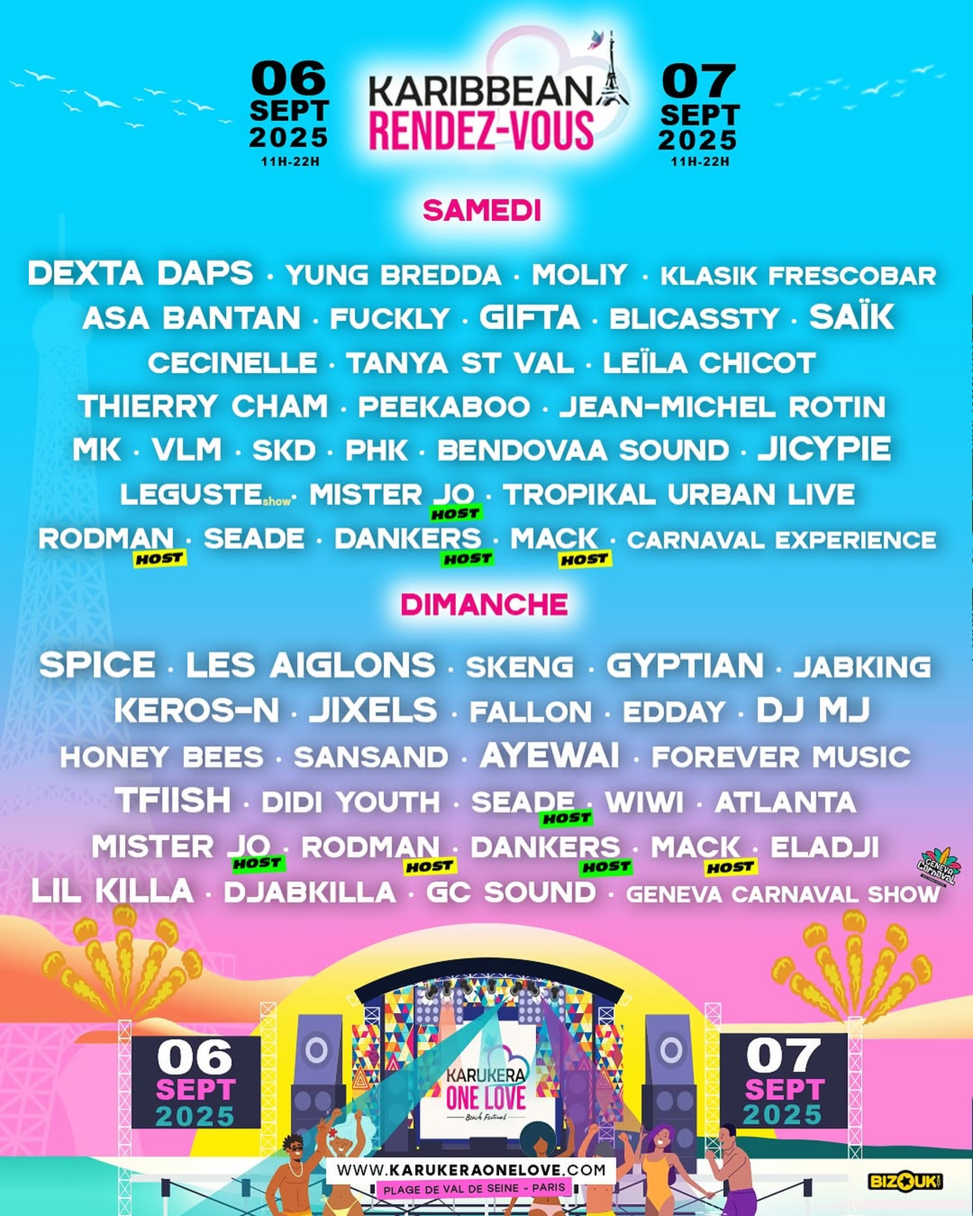 Karukera One Love revient à Paris les 6 et 7 septembre 2025 : le rendez-vous caribéen de l’été européen, photo 1