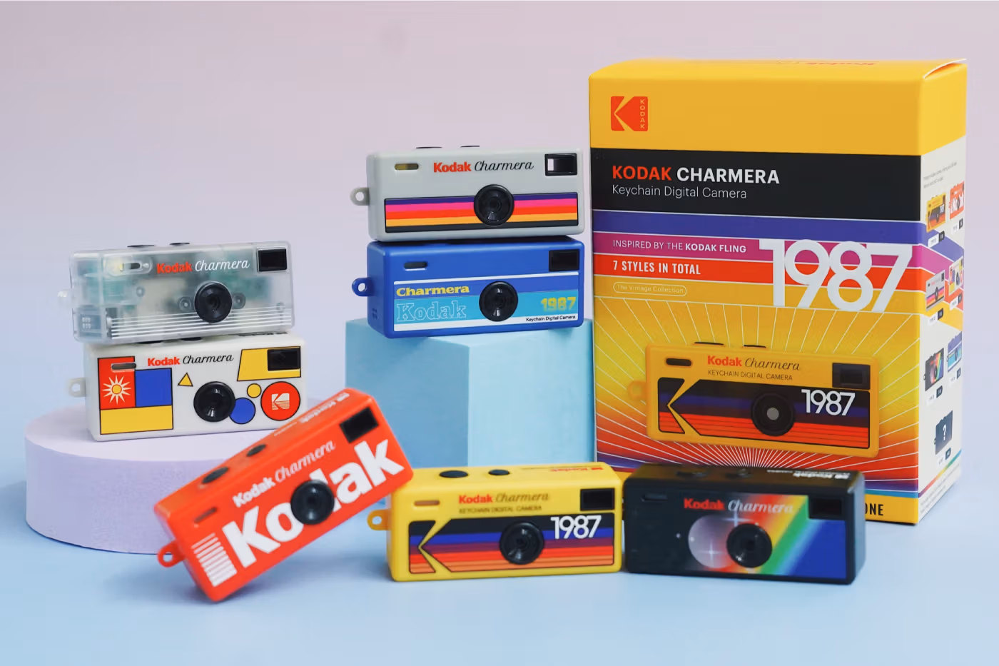 Kodak présente la Charmera, mini-caméra numérique hommage aux années 80