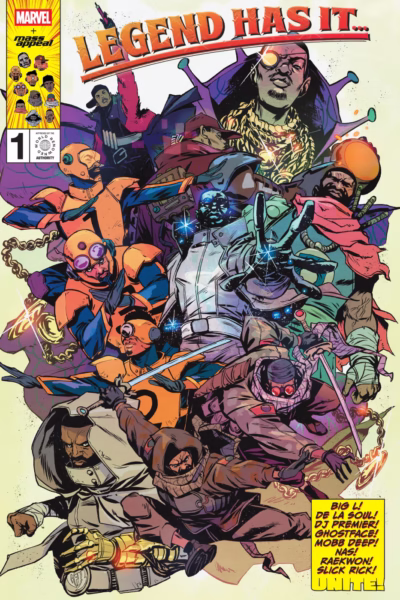 Mass Appeal et Marvel s’unissent pour la série de comics Legend Has It…, photo 1