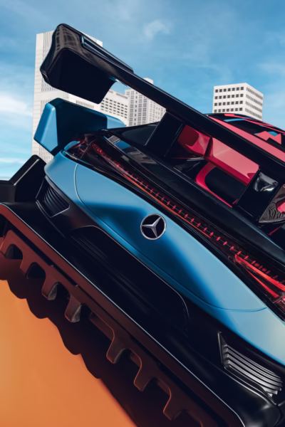 Mercedes-Benz x Hot Wheels : quand la CLA devient une œuvre d’art grandeur nature à Los Angeles, photo 1