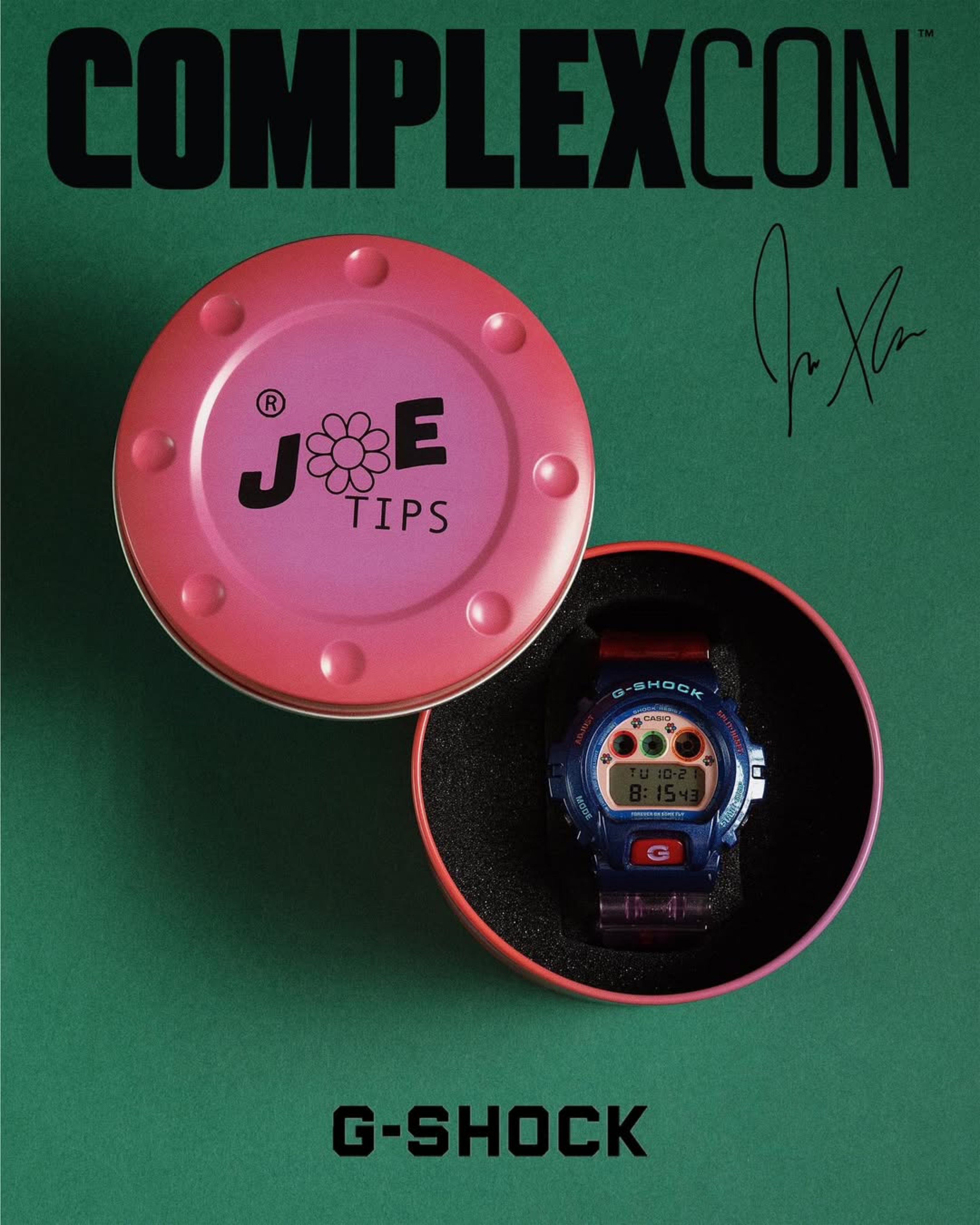 G-SHOCK x JAE TIPS : UNE COLLAB EXPLOSIVE DÉVOILÉE À COMPLEXCON LAS VEGAS, photo 1