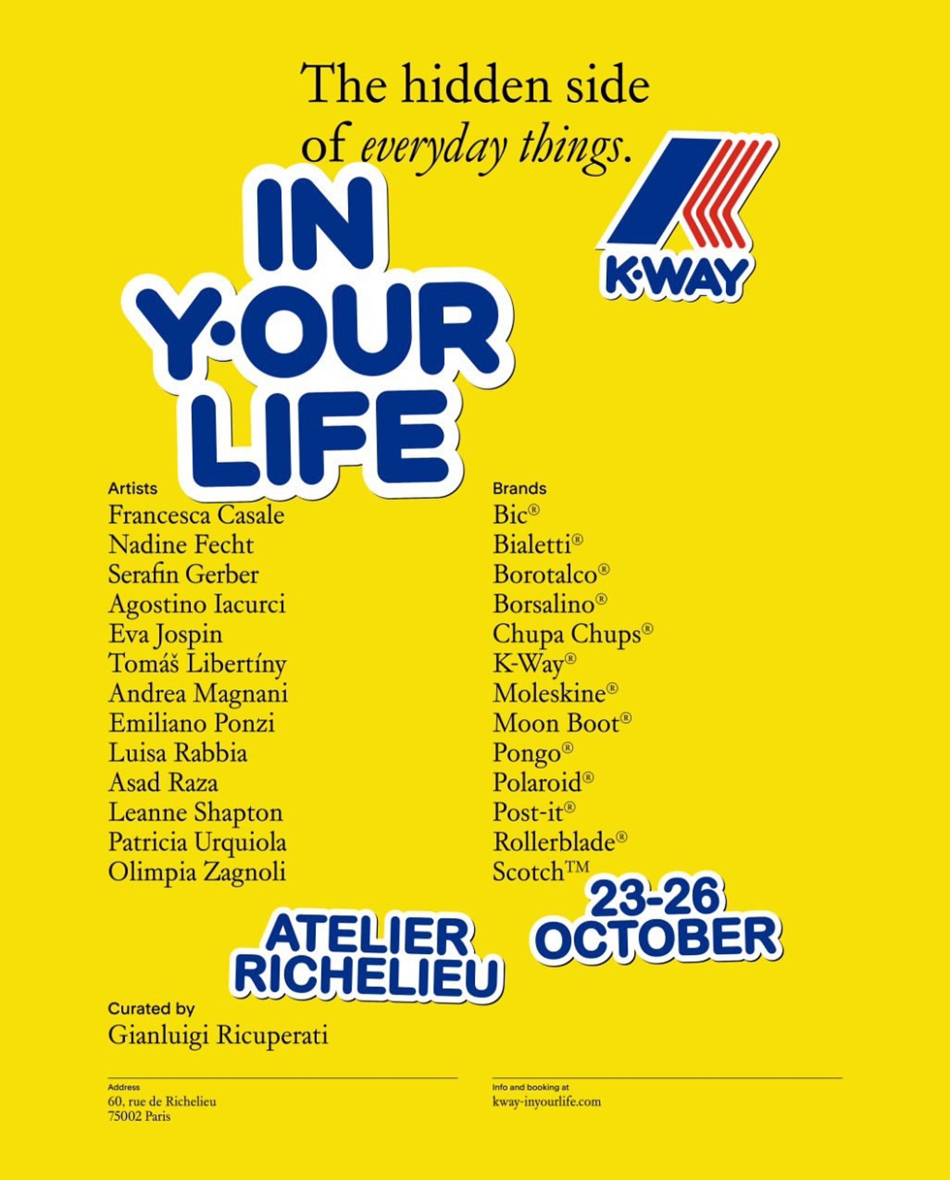K-Way célèbre ses 60 ans à Paris : un voyage au cœur du quotidien, photo 2