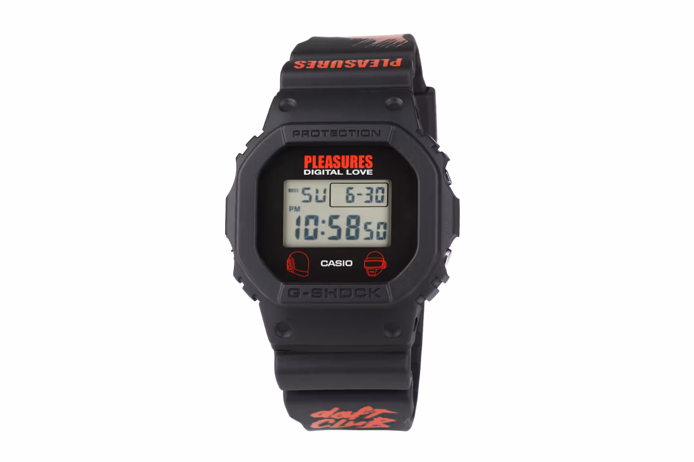 G-SHOCK et PLEASURES rendent hommage à Daft Punk avec une édition limitée DW5600PDP-1