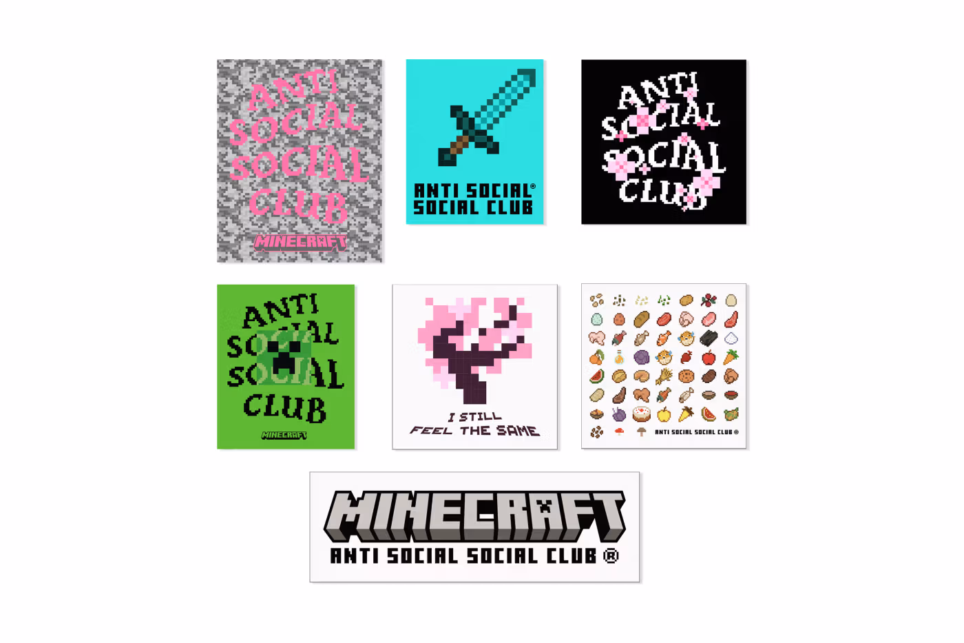 Anti Social Social Club x Minecraft : le streetwear rencontre le pixel à TwitchCon 2025