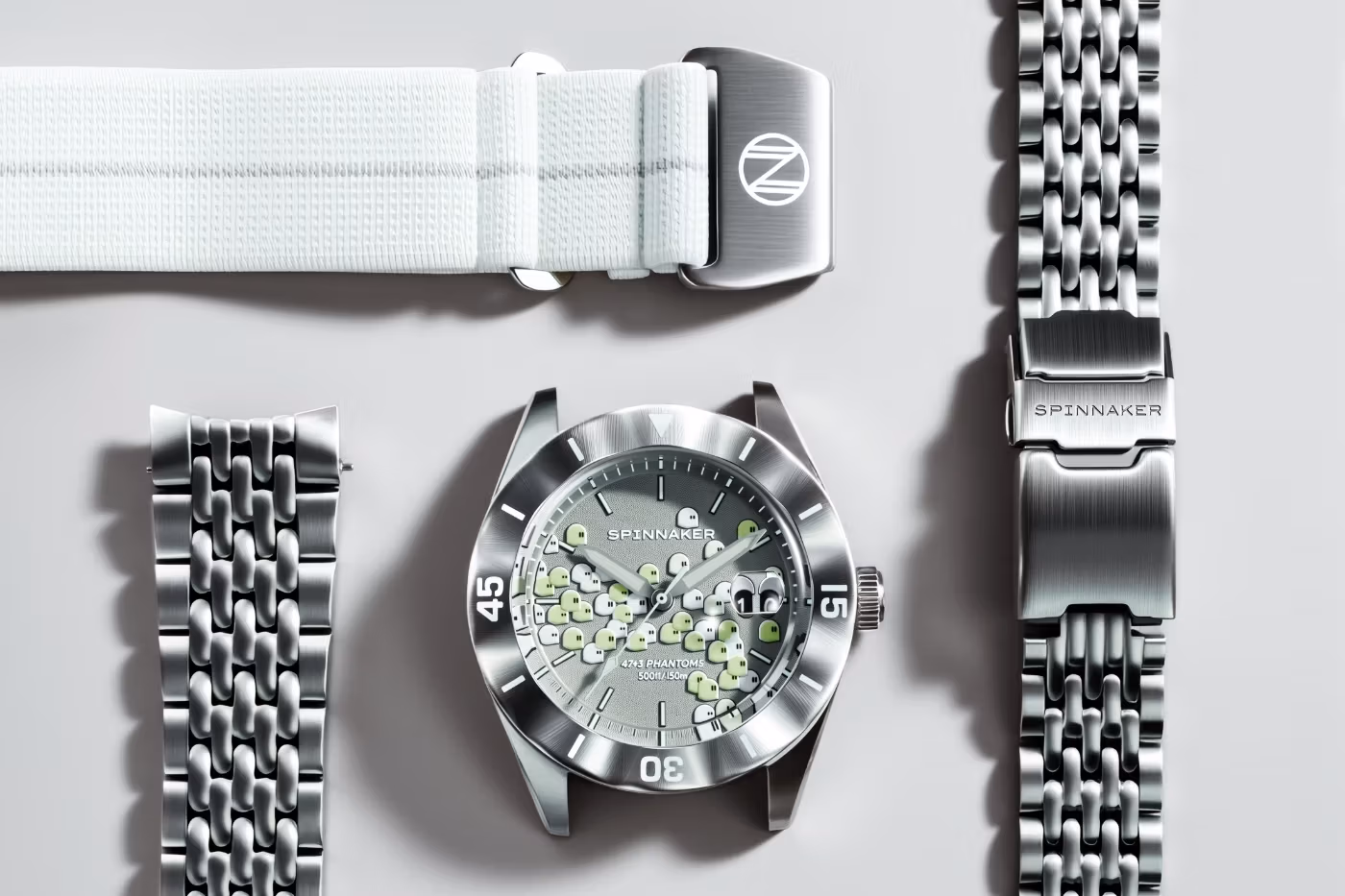 Spinnaker et /seconde/seconde/ dévoilent la “Fifty Phantoms” 2025  une collaboration spectrale entre horlogerie et fantaisie