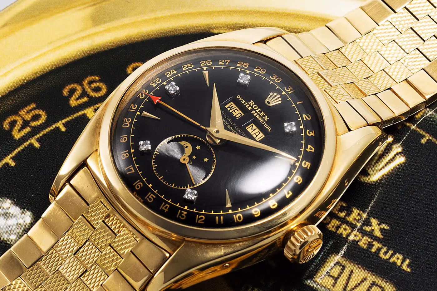 Une Rolex 6062 vendue 6,2 millions de dollars — la troisième plus chère de l’histoire de la marque