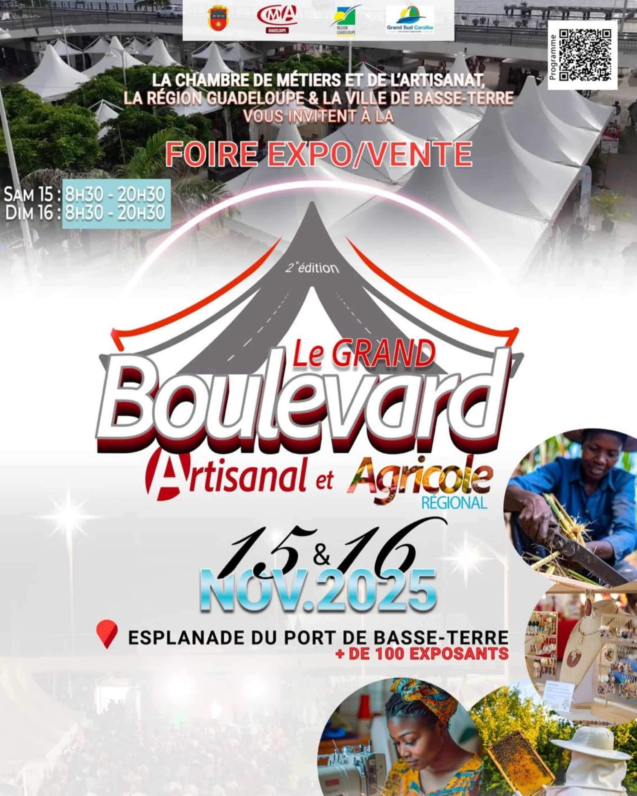 Le Grand Boulevard Artisanal et Agricole revient à Basse-Terre pour une 2ᵉ édition