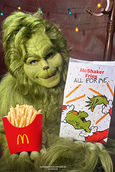 McDonald’s lance “The Grinch Meal” dès le 2 décembre aux États-Unis, photo 2