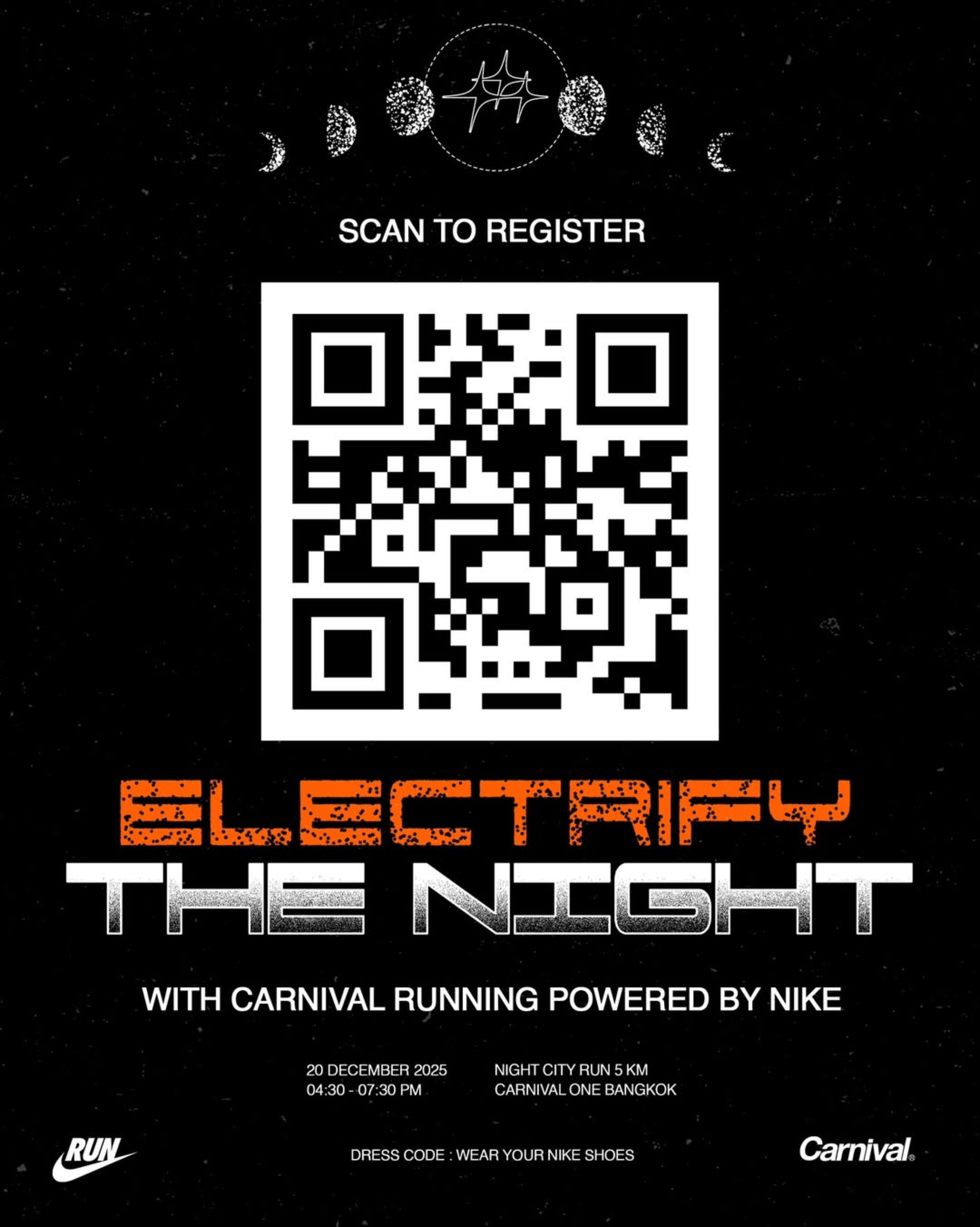 Bangkok : CARNIVAL et Nike illuminent la nuit avec une course urbaine de 5 km, photo 2