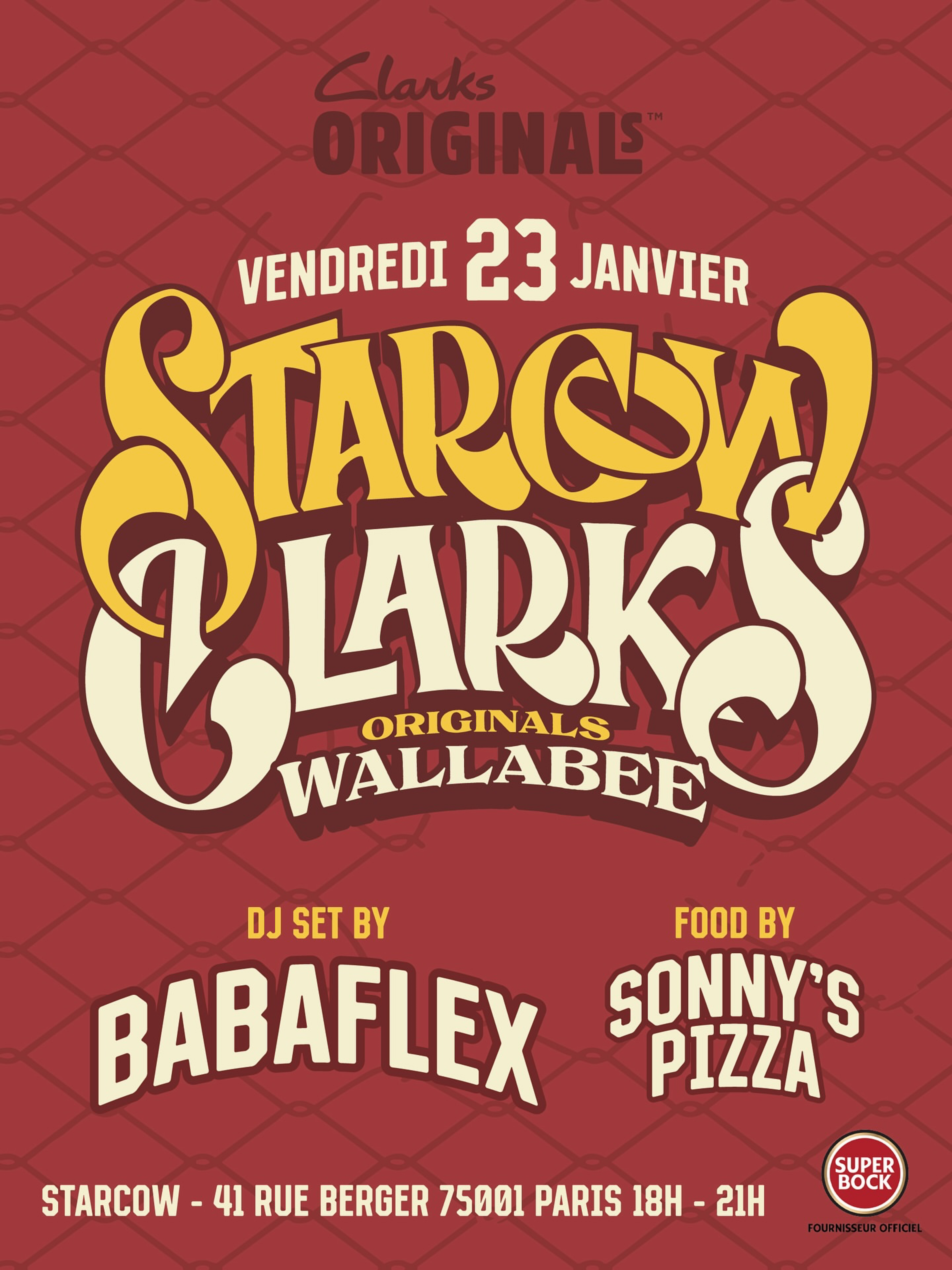 Starcow Paris et Clarks Originals célèbrent la Wallabee lors d’une release party à Paris, photo 1