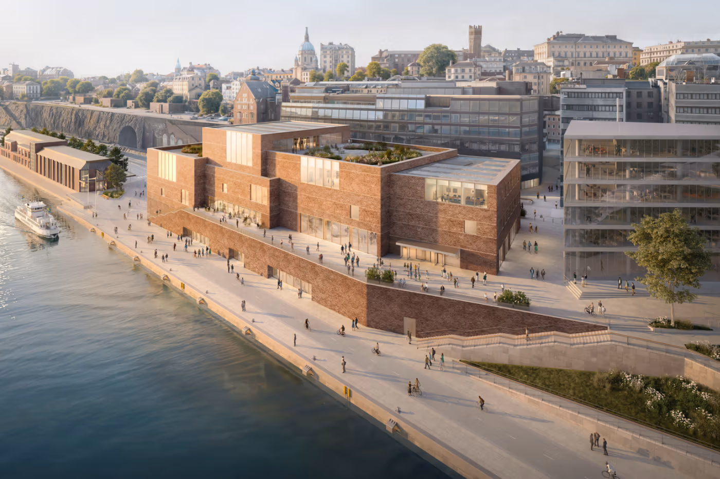David Chipperfield Architects imagine le futur Nobel Center de Stockholm, un lieu ouvert dédié au savoir, à la culture et au public