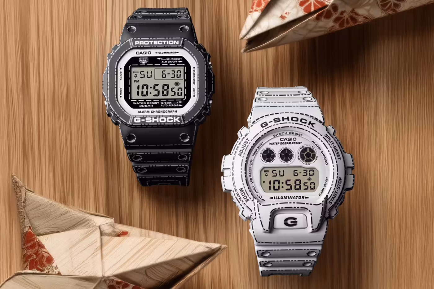 G-SHOCK célèbre l’art ancestral japonais avec une nouvelle série de montres inspirées de l’origami