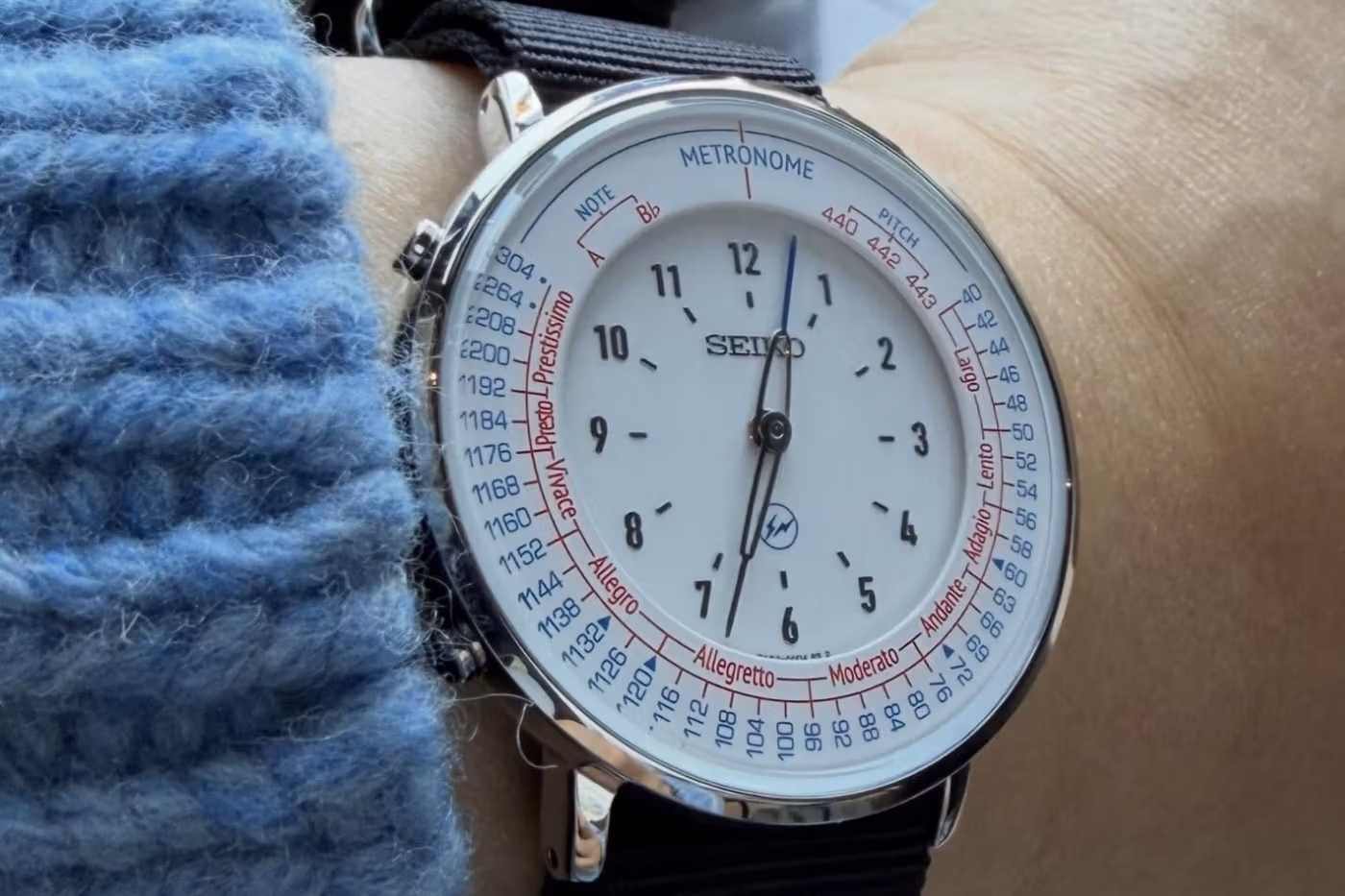 Premier aperçu de la Seiko Metronome Watch fragment Edition par Hiroshi Fujiwara