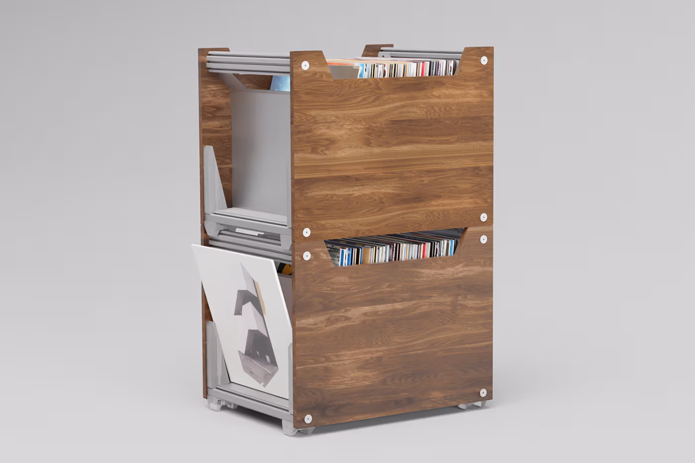 Toneoptic Can : le bac à disques design qui révolutionne le rangement vinyle