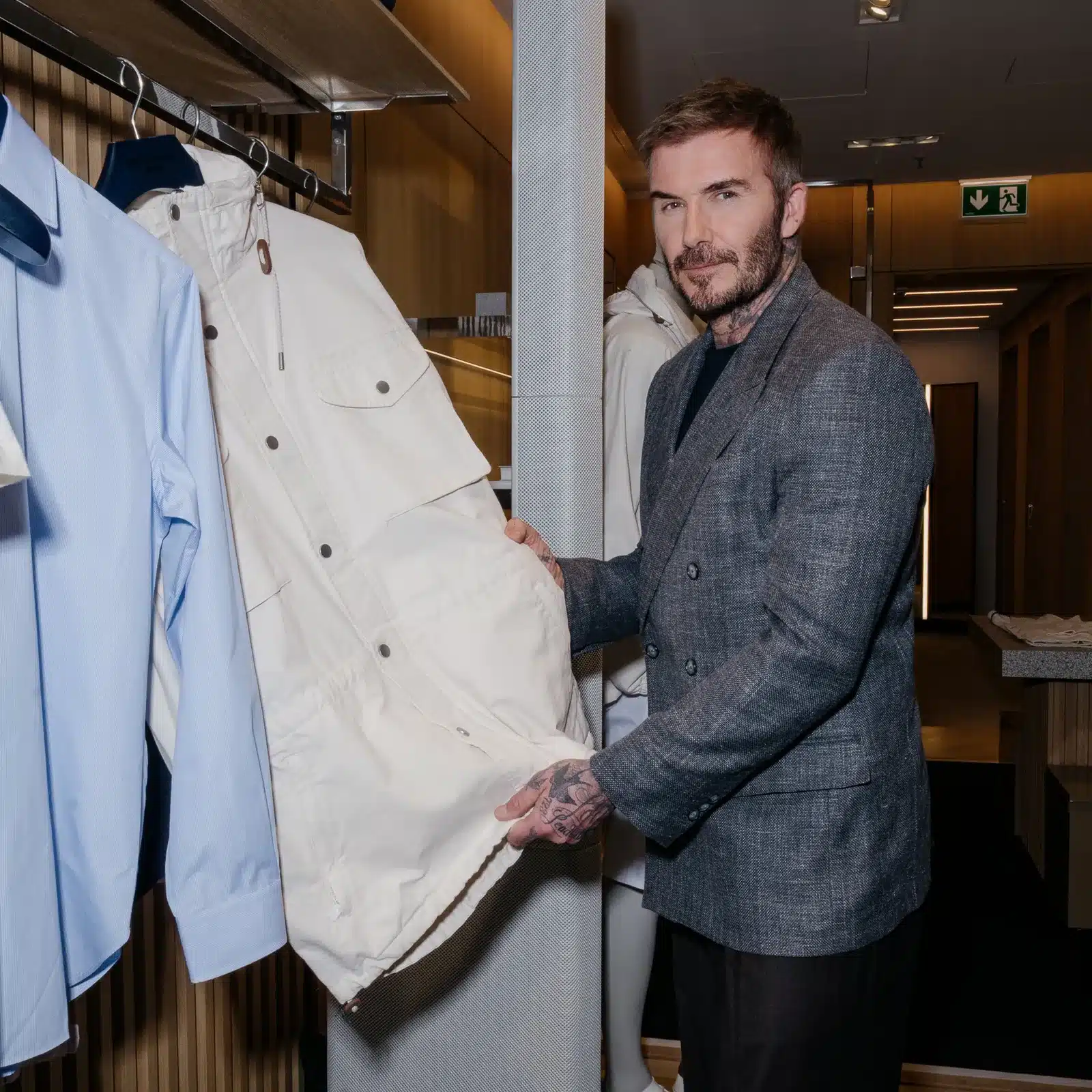 2026 BOSS BY BECKHAM Event Berlin BOSS Store David Beckham 02 original