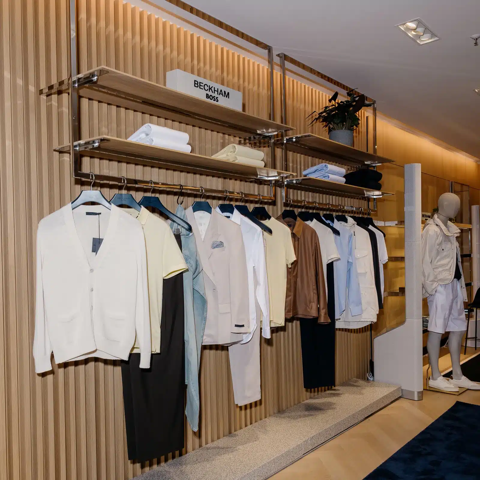 2026 BOSS BY BECKHAM Event Berlin BOSS Store original