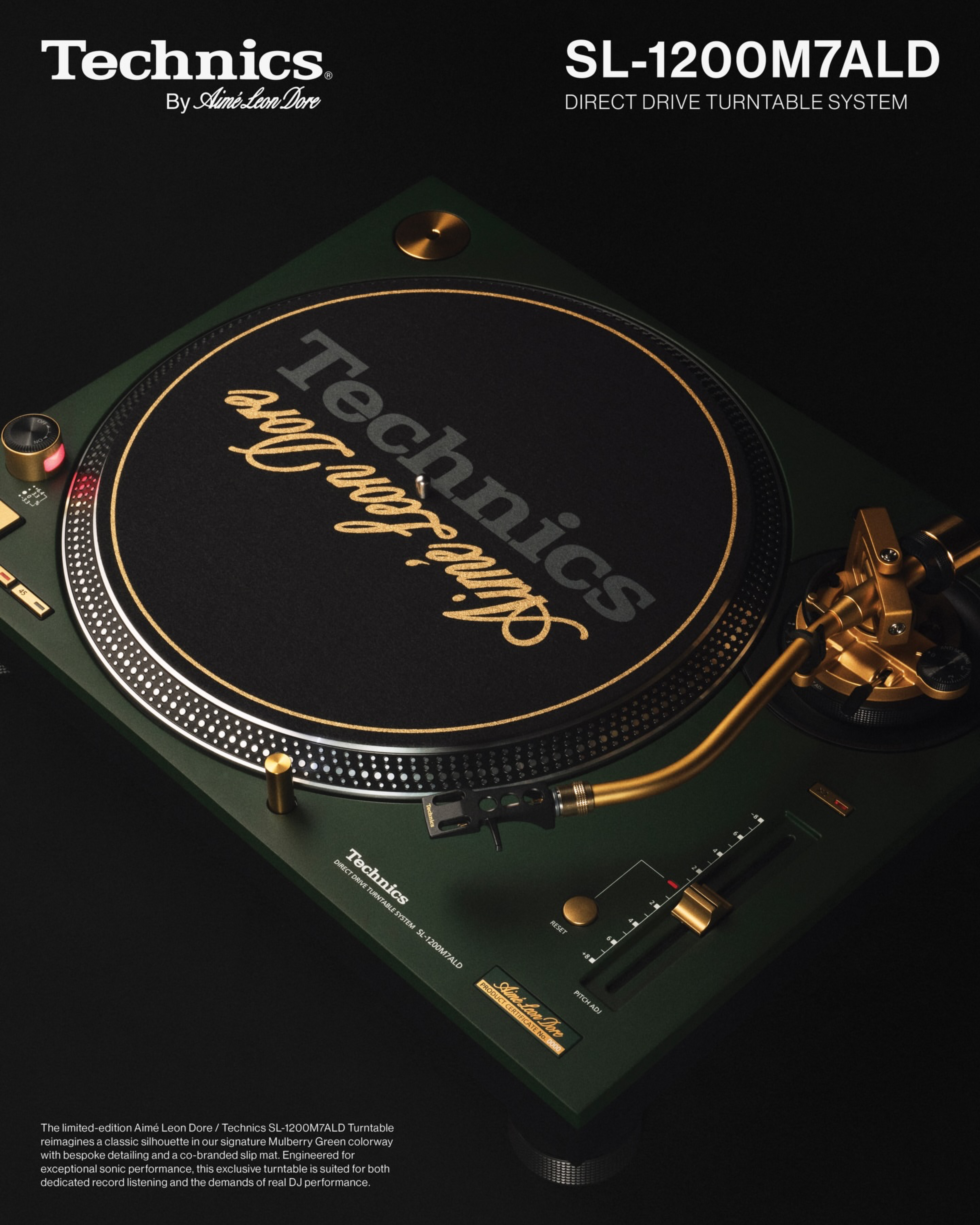 Technics x Aimé Leon Dore : la platine iconique réinventée en objet de luxe, photo 1