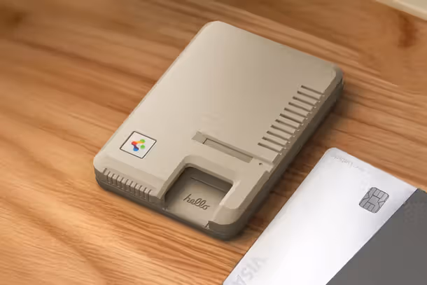 Spigen Classic LS Wallet : le porte-cartes MagSafe inspiré du Macintosh 128K