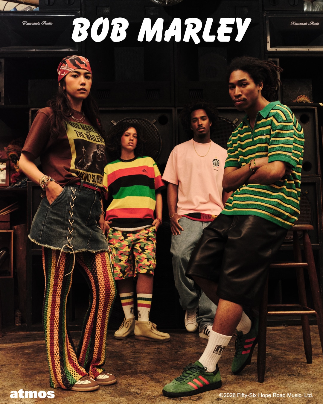 atmos célèbre l’héritage de Bob Marley avec une troisième collection collaborative Spring/Summer 2026