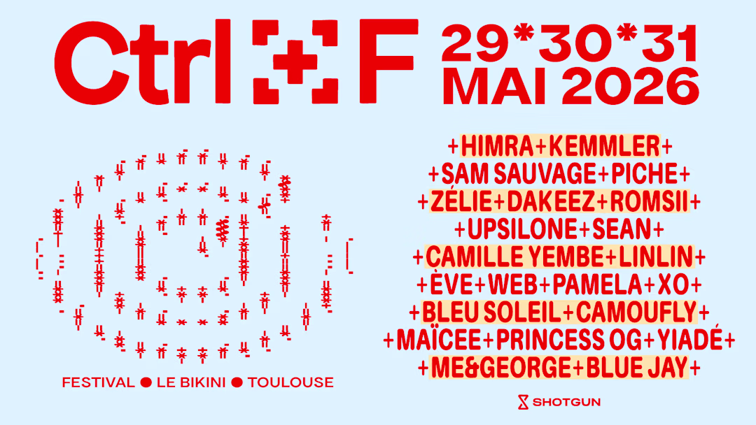 CTRL+F Festival : Bleu Citron lance un nouveau rendez-vous musical au Bikini dédié aux talents émergents