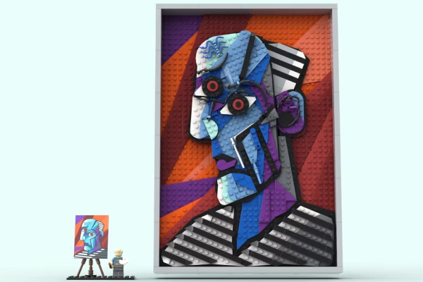 Un projet LEGO Ideas rend hommage à Picasso avec une œuvre cubiste construite en briques, photo 2