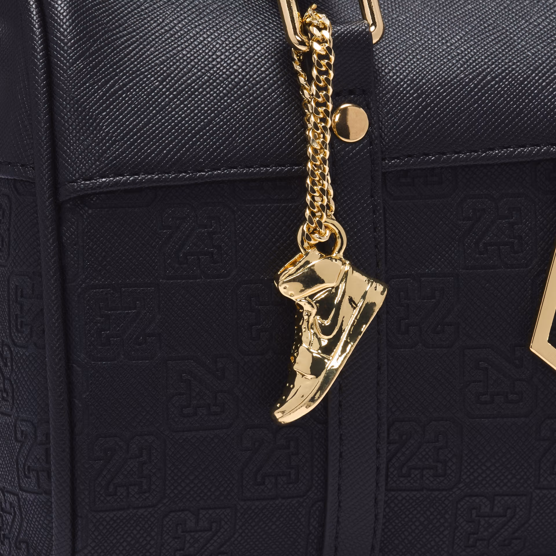 Www selectabisso com ordan Brand www selectabisso com am Core Monogram Mini Duffle Bag Black Gold IZ7325 010 011 www selectabisso com pg