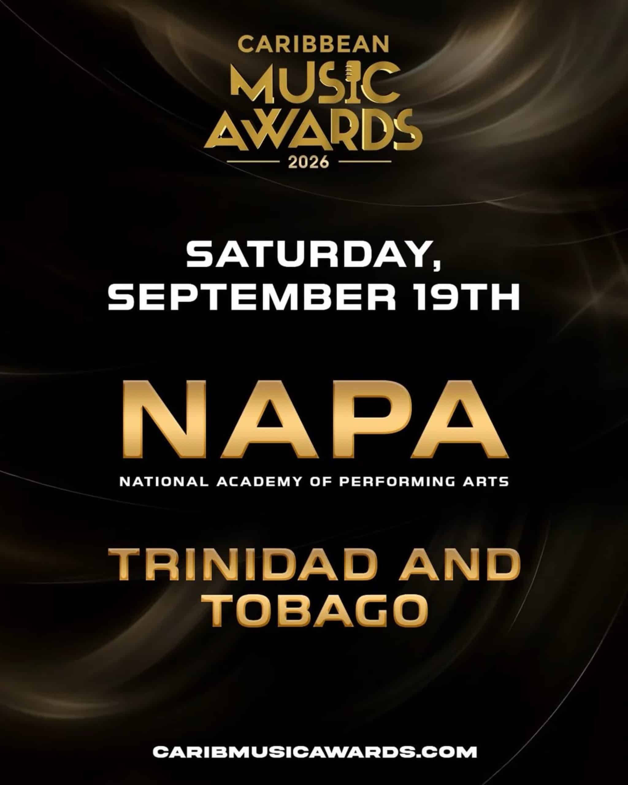 Les Caribbean Music Awards 2026 s’installent à Trinidad & Tobago pour une édition historique