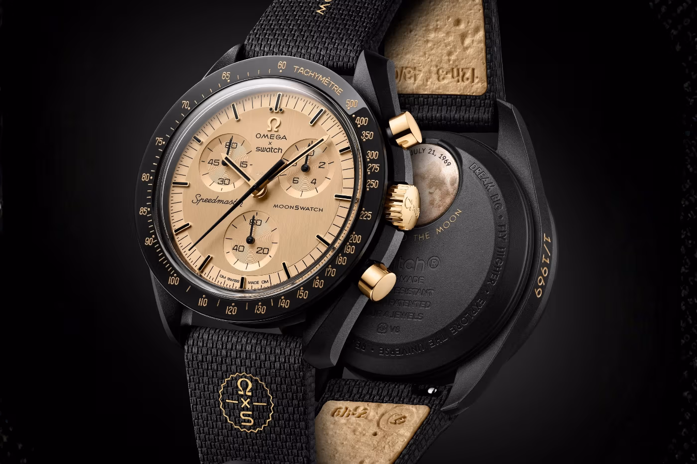 Swatch recycle l’or vintage d’OMEGA pour lancer la MoonSwatch Mission to the Moon 1969 en édition ultra-limitée