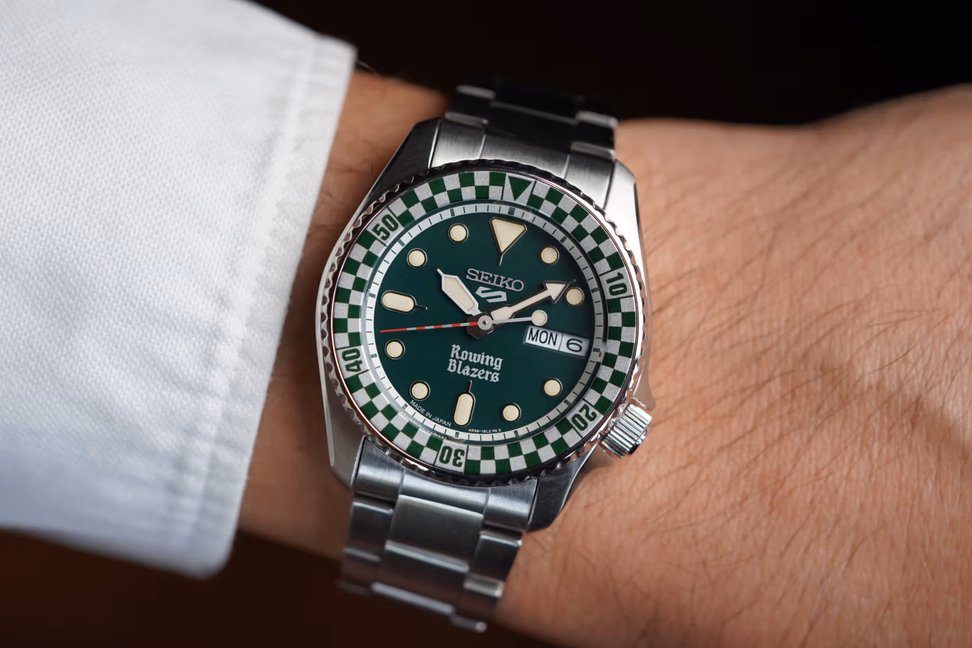 Rowing Blazers Wind Vintage Seiko 38mm 42mm rally diver Collaboration Release Info