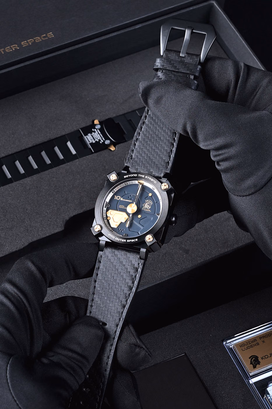 Ludens x by kojima productions anicorn watch ludens cuff bracelet ludens character metal print limited edition releasde info, photo 16