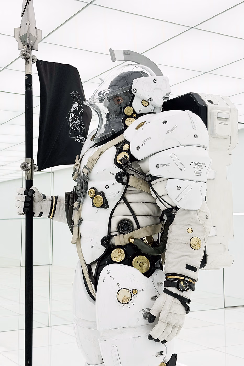 Ludens x by kojima productions anicorn watch ludens cuff bracelet ludens character metal print limited edition releasde info, photo 4