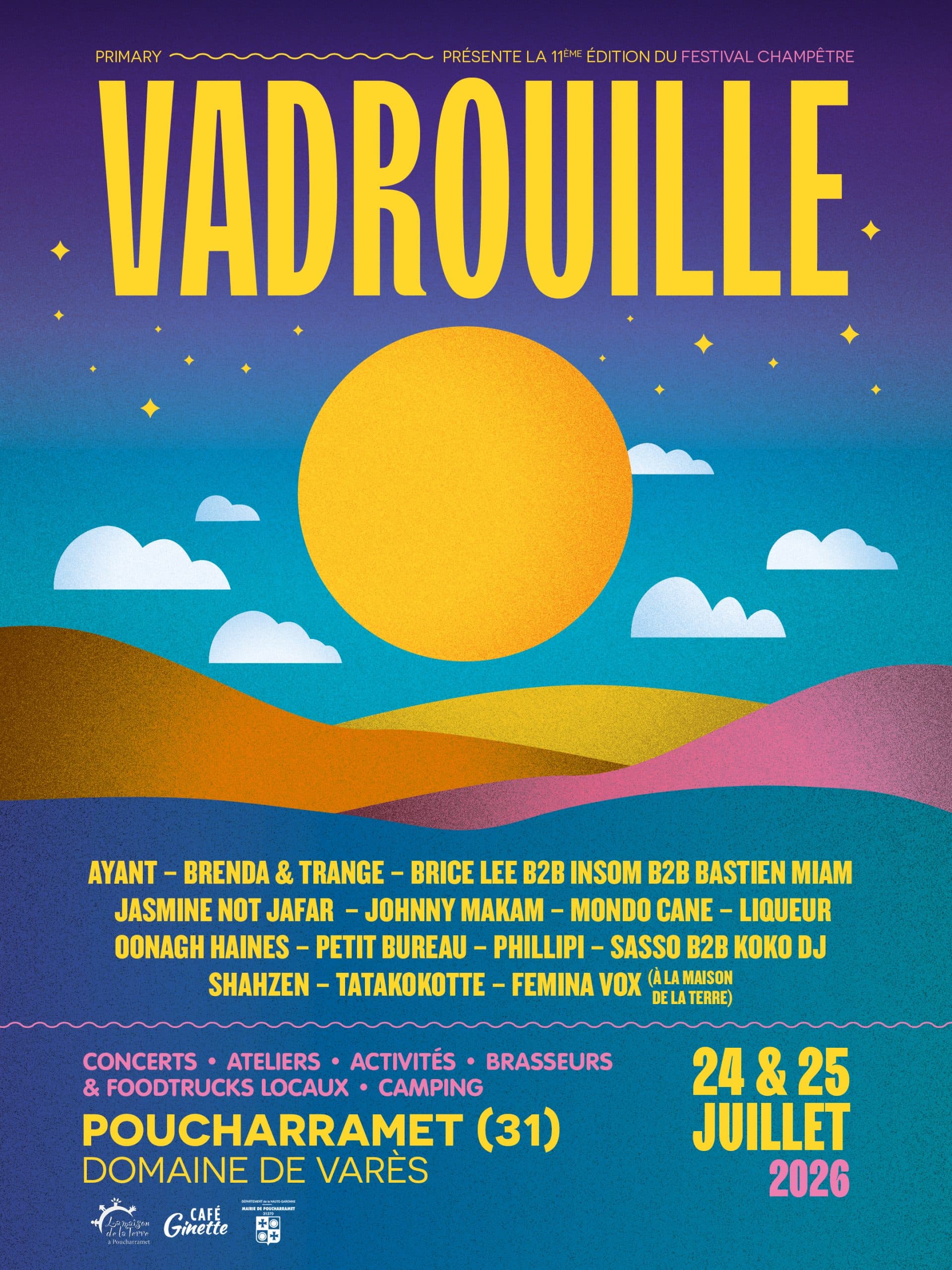 Festival La Vadrouille 2026 : deux jours de musique, d’animations et de convivialité au Domaine de Varès