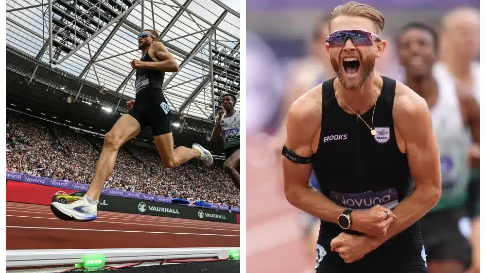 Josh Kerr bat le record du monde du mile avec une chaussure Brooks développée sur mesure