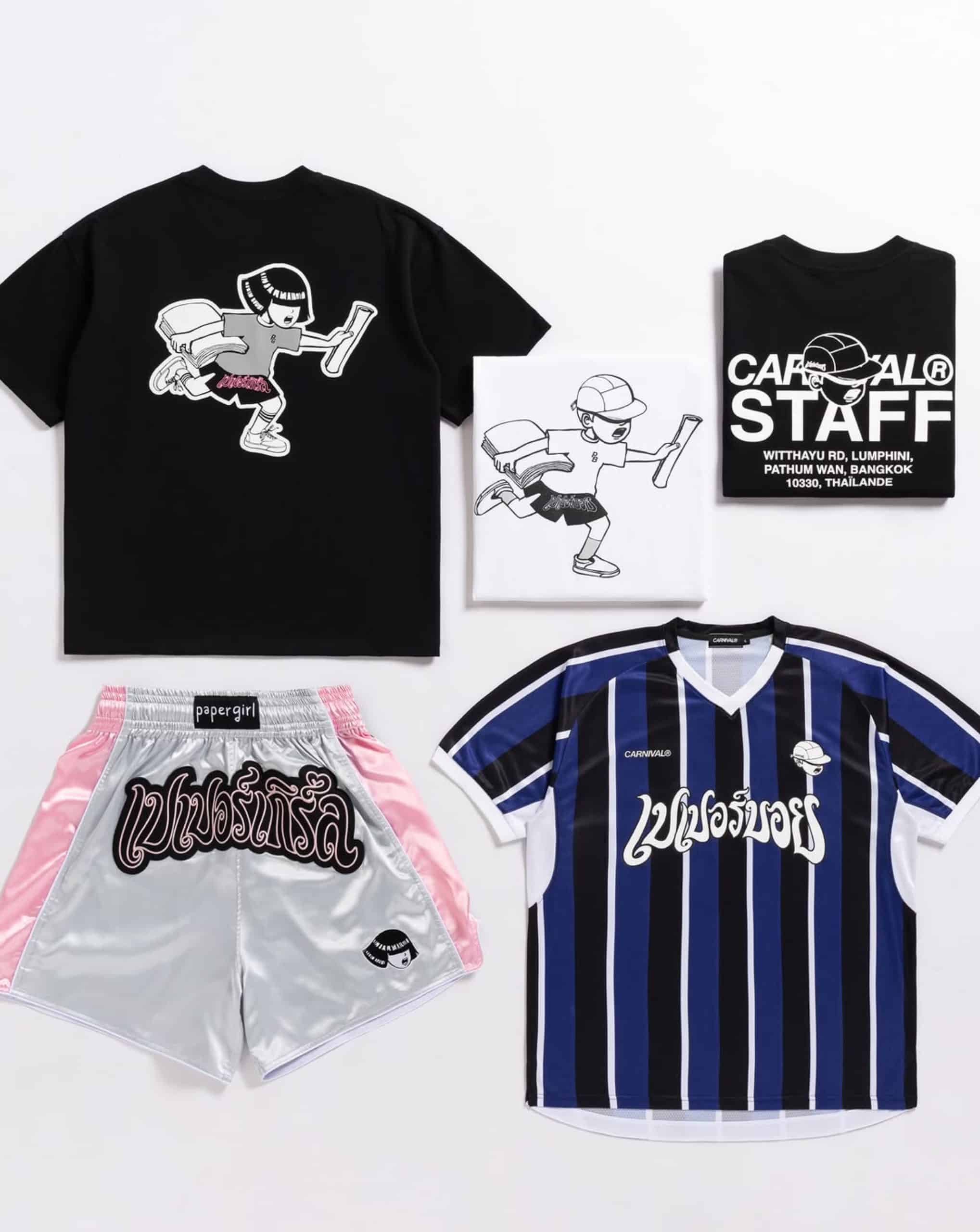 CARNIVAL® x PaperBoy & PaperGirl Paris : Bangkok accueille une capsule entre streetwear et culture thaïlandaise