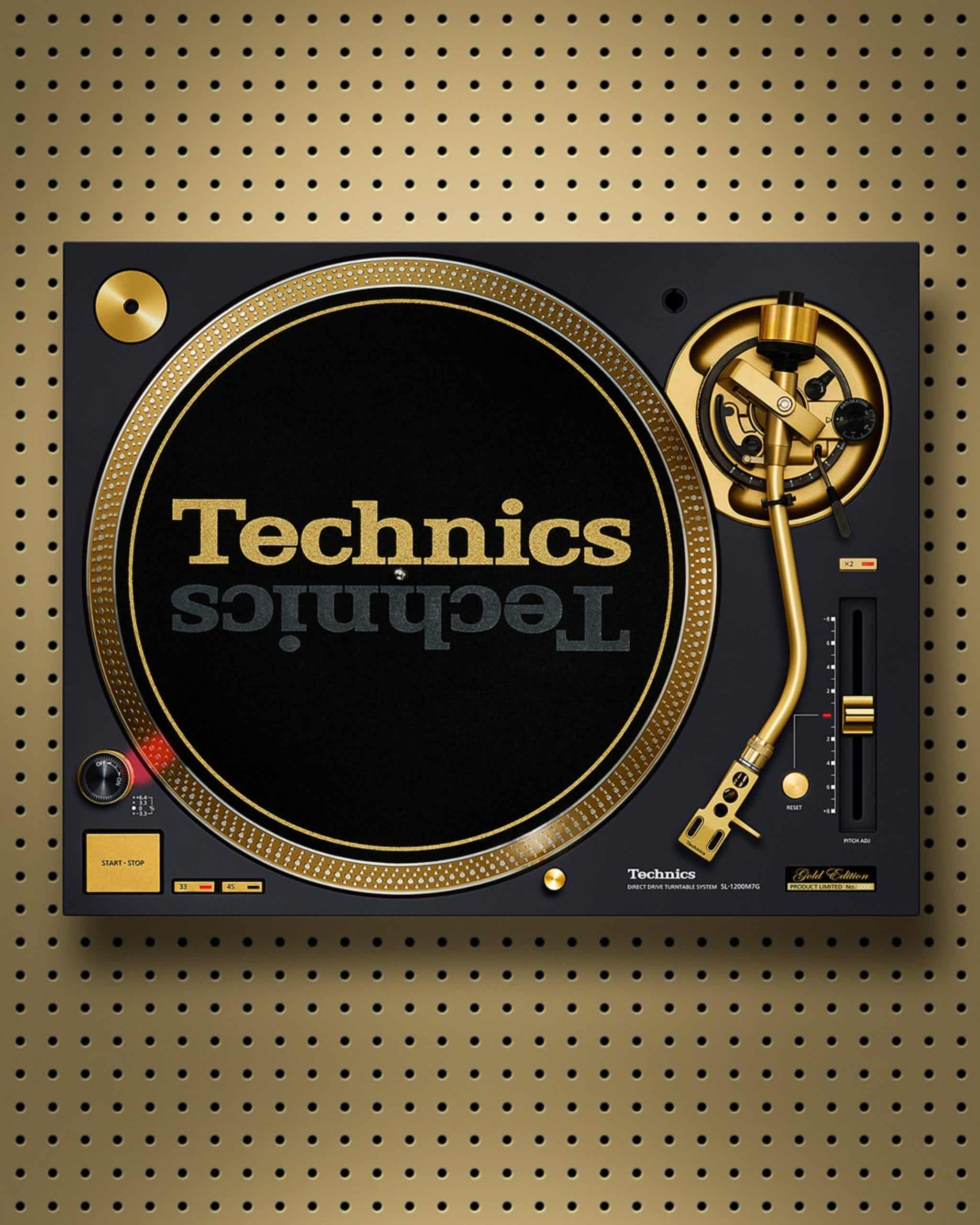 Technics célèbre les 55 ans de la SL-1200 avec une édition noire et or