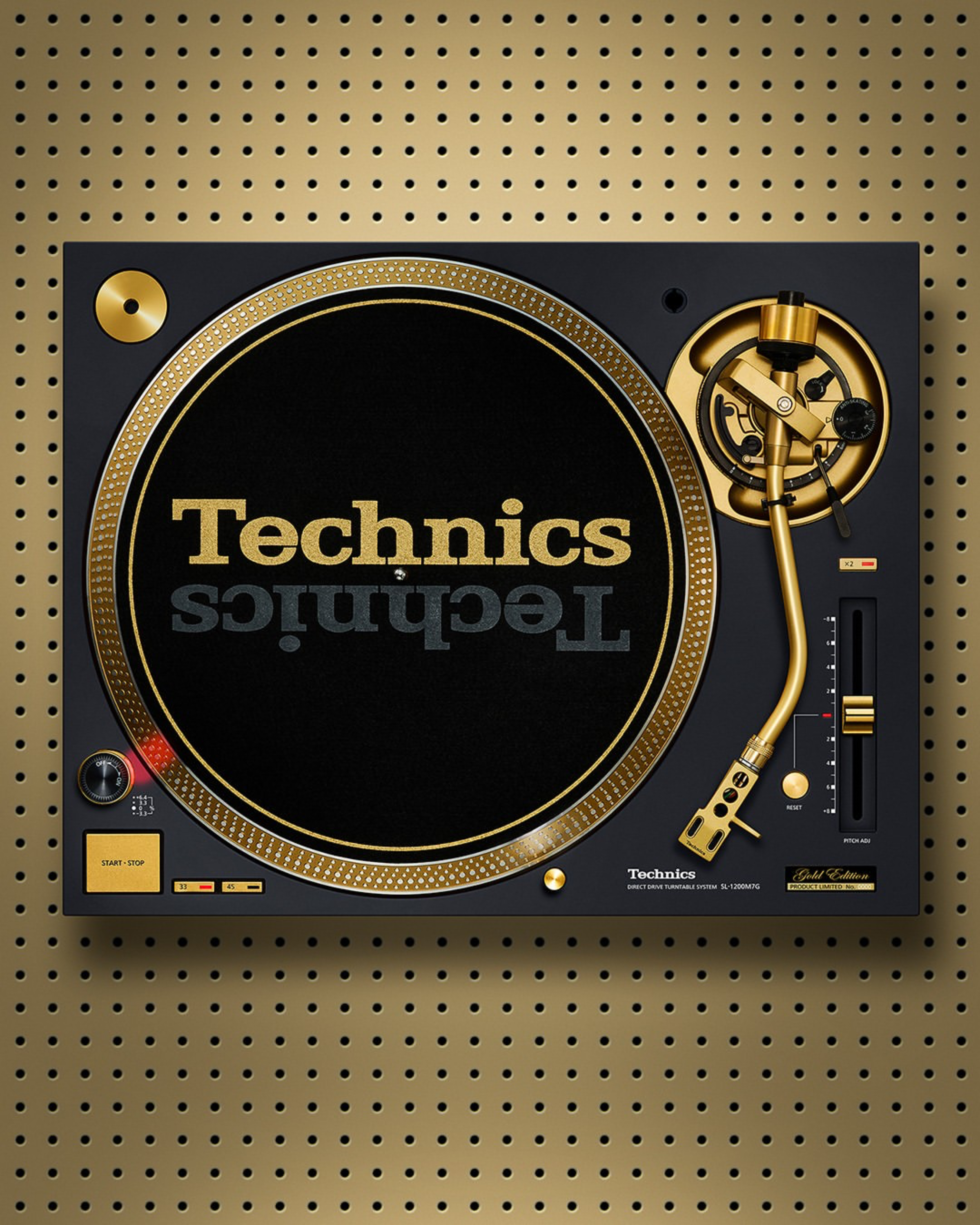 Technics célèbre les 55 ans de la SL-1200 avec une édition noire et or, photo 1
