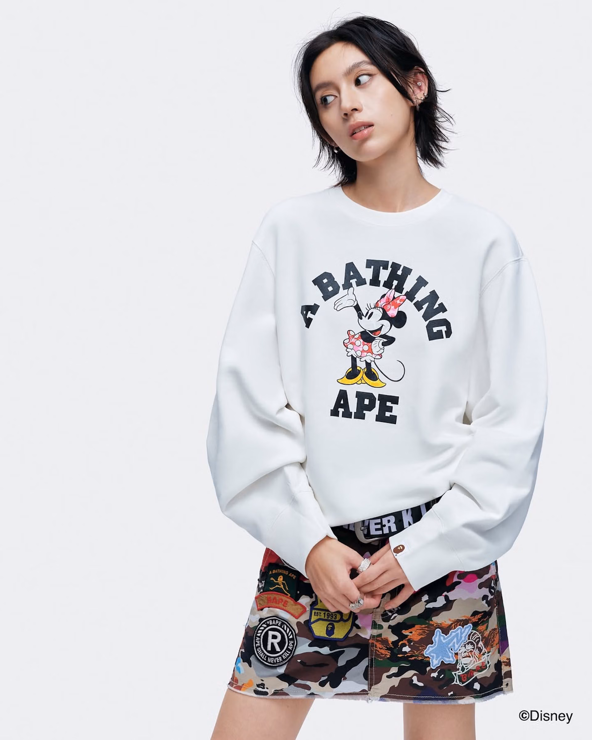 BAPE® et Disney réunissent Mickey & Friends dans une nouvelle collection streetwear