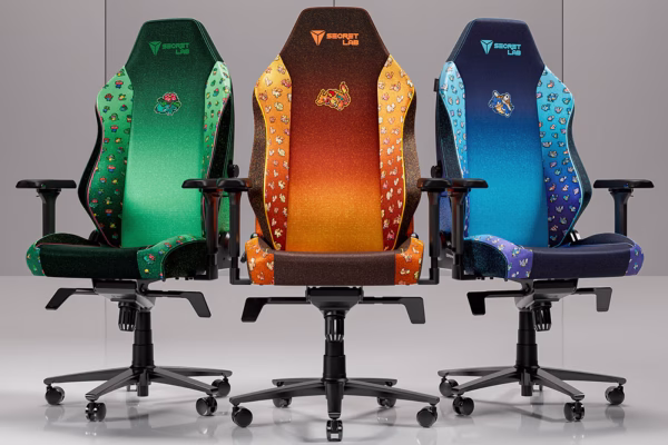 Secretlab x Pokémon : la nouvelle collection Pixel Art célèbre les premiers Pokémon de Kanto, photo 1