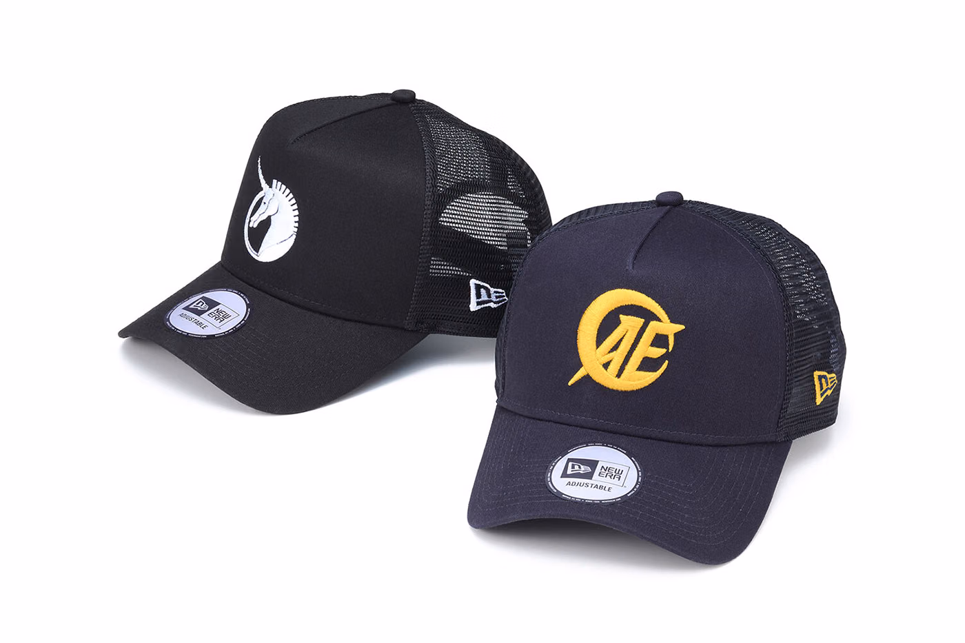 New Era x Mobile Suit Gundam Unicorn : deux 9FORTY A-Frame aux couleurs d’Anaheim Electronics et de la Vist Foundation