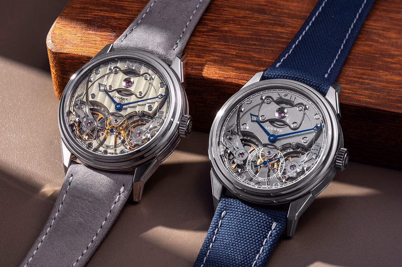 LEGARE dévoile la Chapter 1 AGP Inverted, une montre à double balancier inspirée d’un garde-temps de 1932
