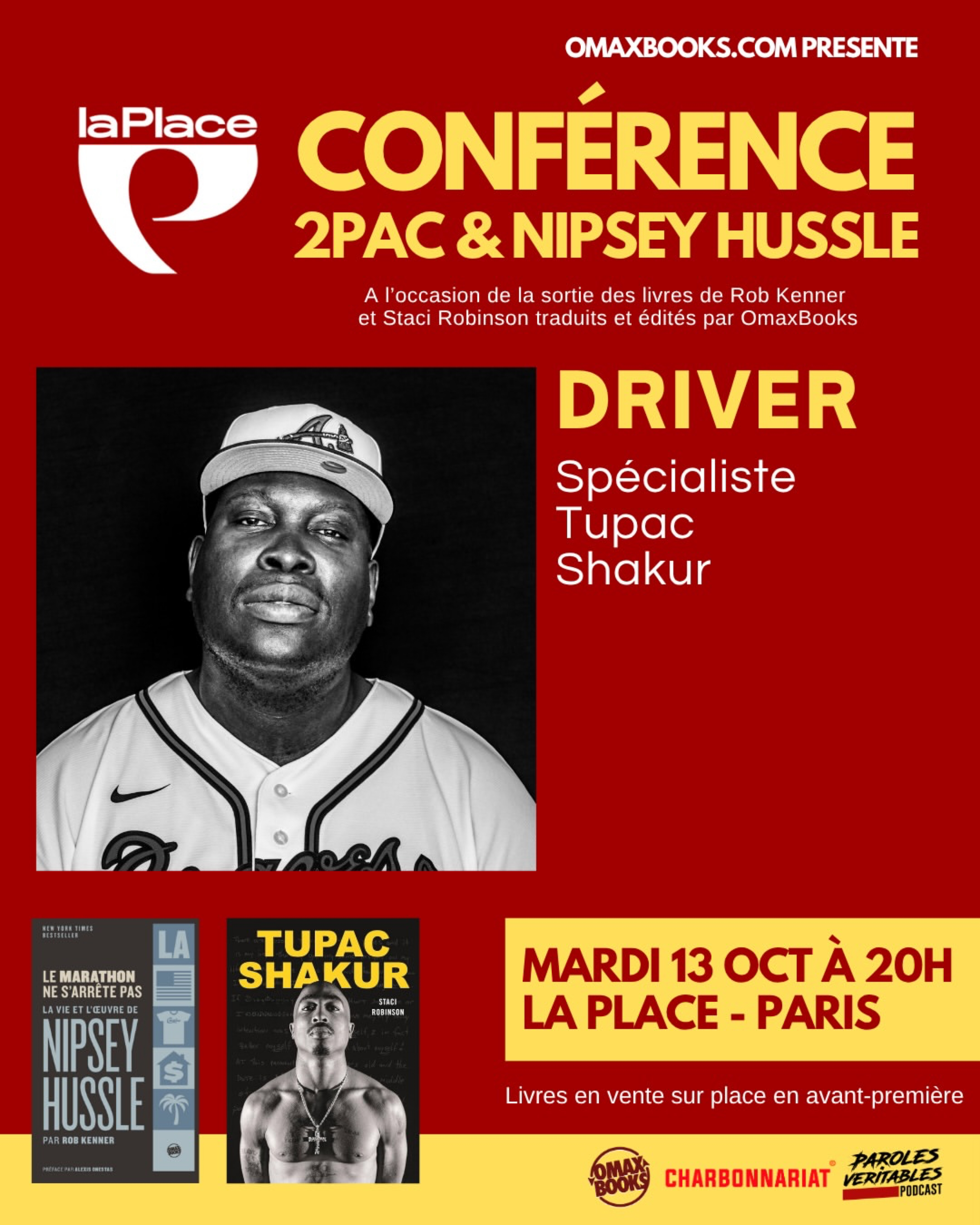 TUPAC SHAKUR ET NIPSEY HUSSLE AU CŒUR D’UNE CONFÉRENCE EXCEPTIONNELLE À LA PLACE PARIS, photo 5