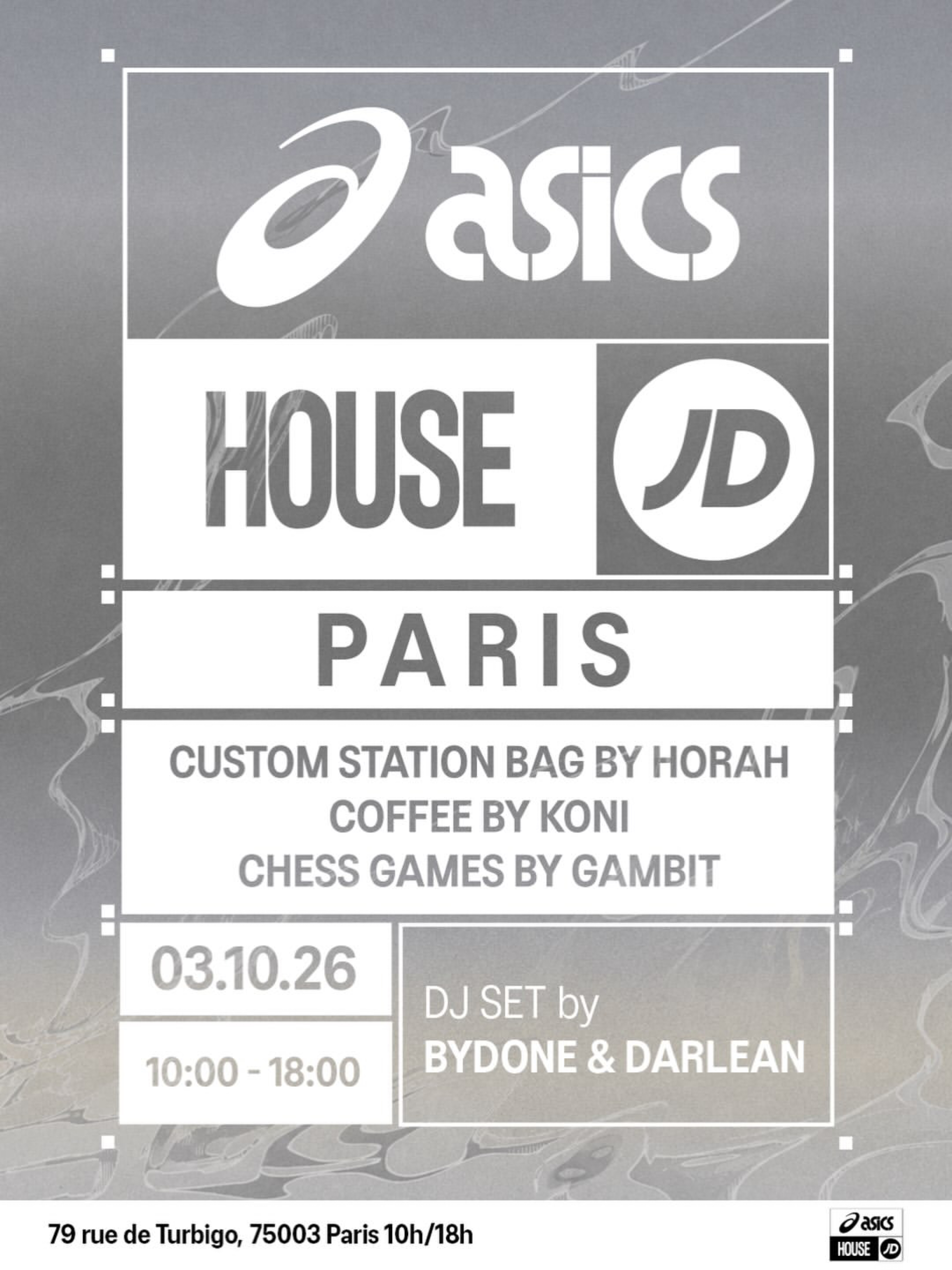 JD x ASICS HOUSE S’INSTALLE À PARIS PENDANT LA FASHION WEEK, photo 1
