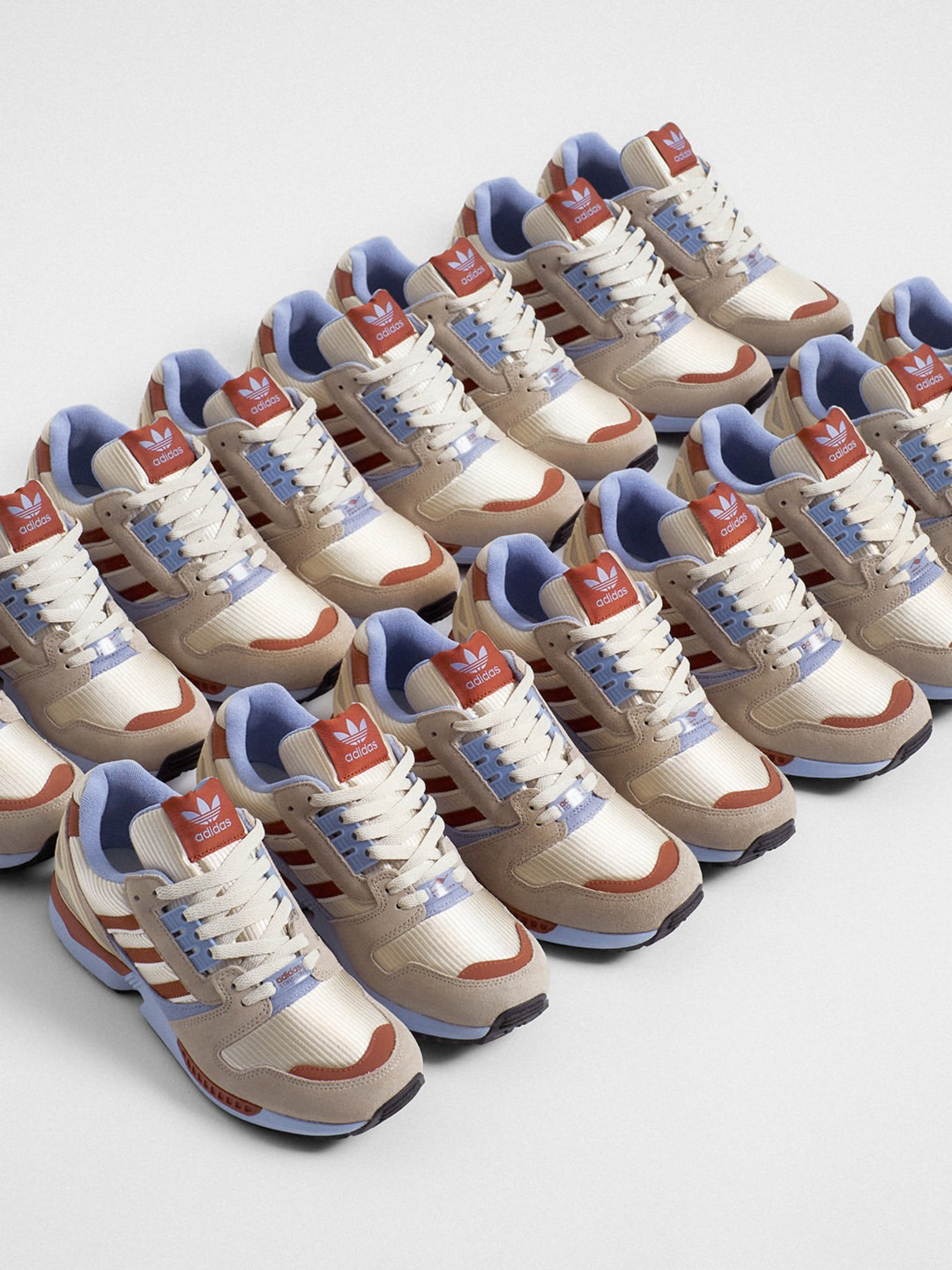 END. x adidas ZX8000 « Reversed Kiln » : la collaboration culte de 2020 revient avec ses couleurs inversées, photo 1