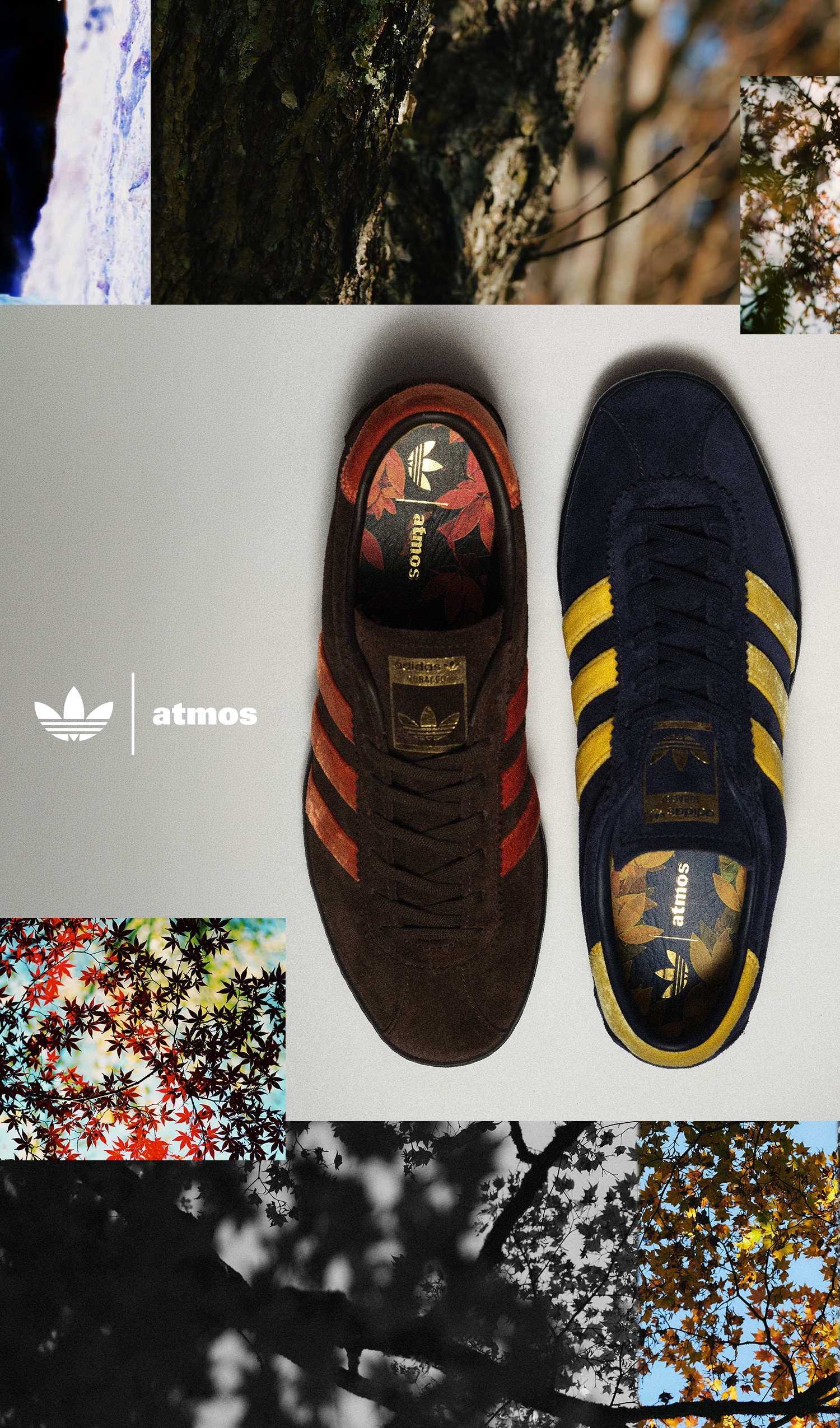 atmos x adidas Originals TOBACCO KOYO : l’automne japonais s’invite sur une silhouette iconique