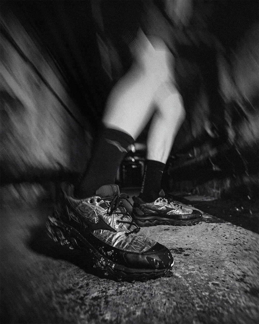 Mizuno Sportstyle x Han Kjøbenhavn : la Wave Mujin TL bascule du trail vers un univers industriel